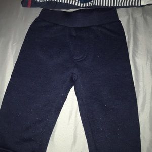 Deep blue pants for baby boy